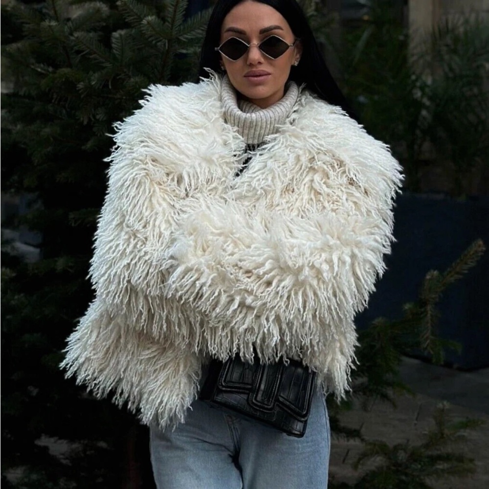 ZARA FAUX FUR JACKET